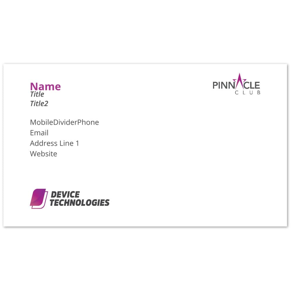Device Business Cards